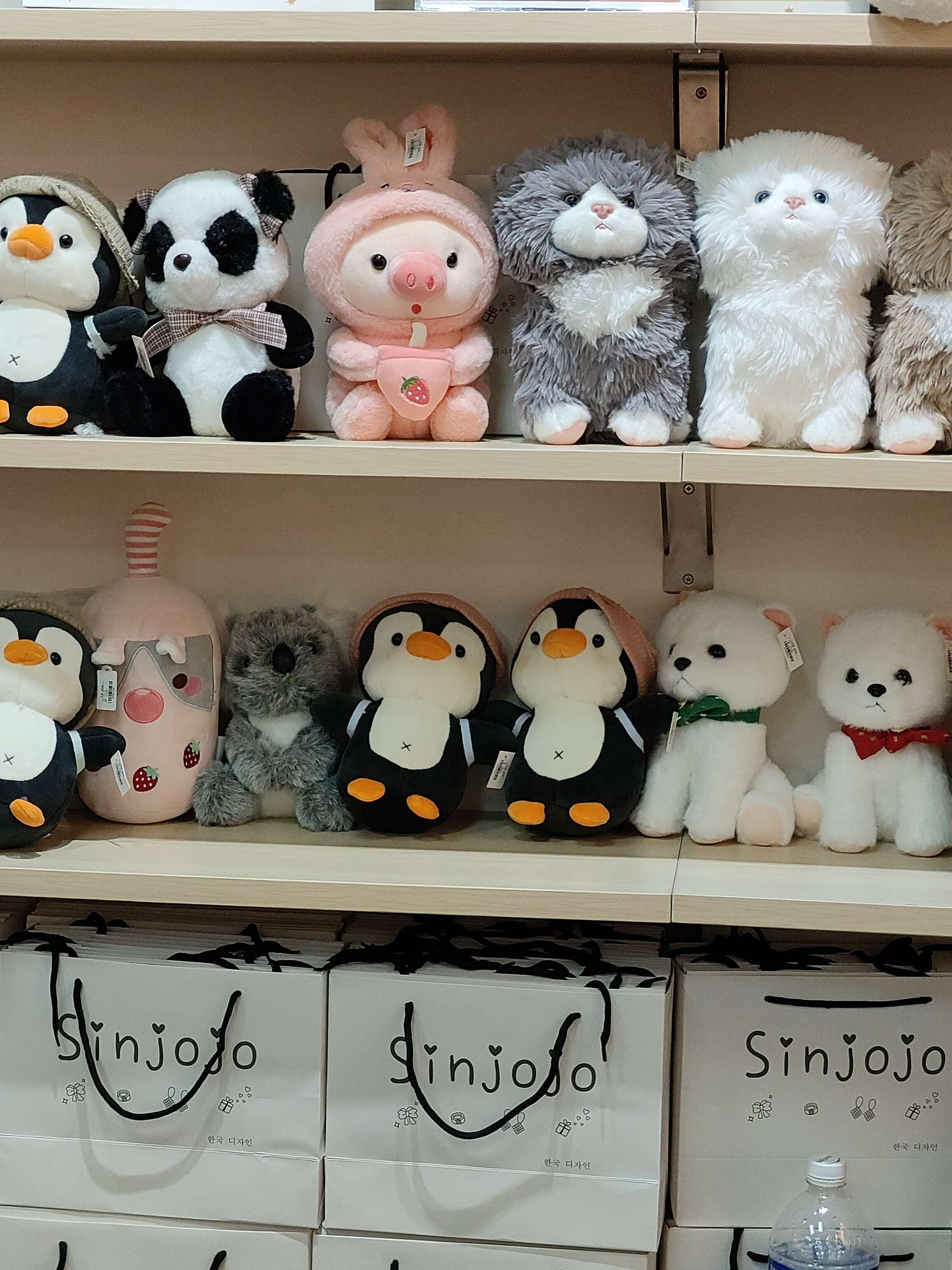 Penguin plushies